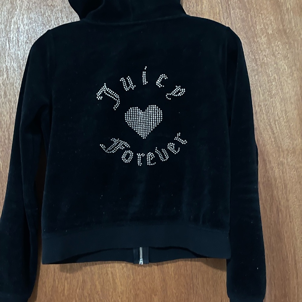 Black juicy couture track suit